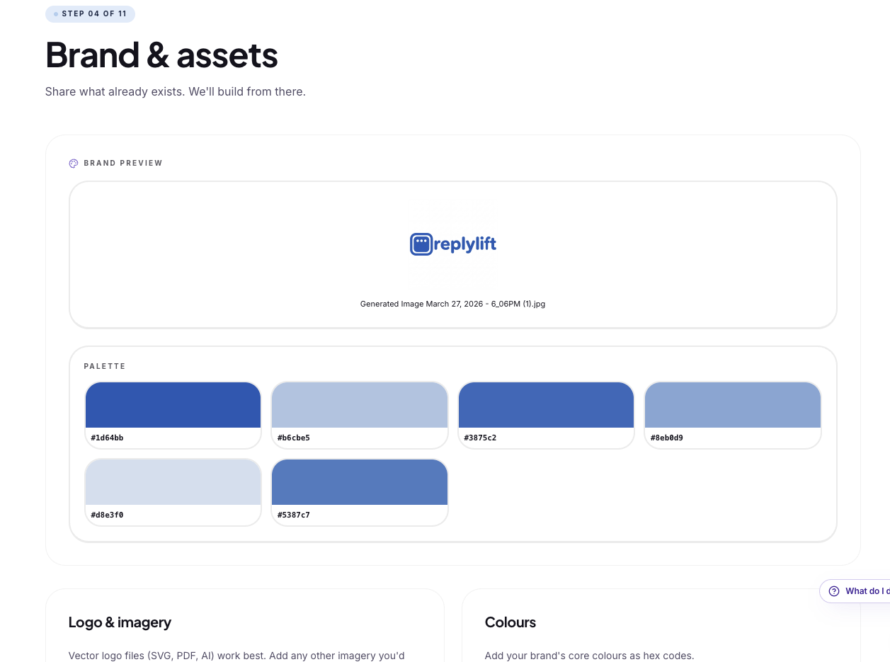 Joyne brand and presence scanner output